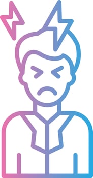 Headache User Friendly Drawing vector