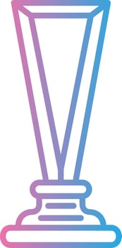 Trophy Cup Crystal Interface Object vector
