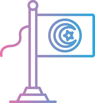 Tunisia Flag User Interface Mark vector