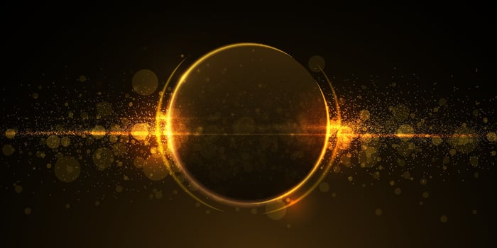Gold luxury background vector
