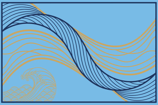 Digital Abstract Art vector