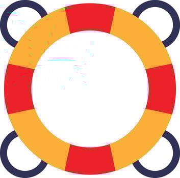 Lifebuoy Lifesaver Help Vacation vector