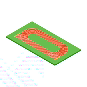 Interval Running Track Illustration vector