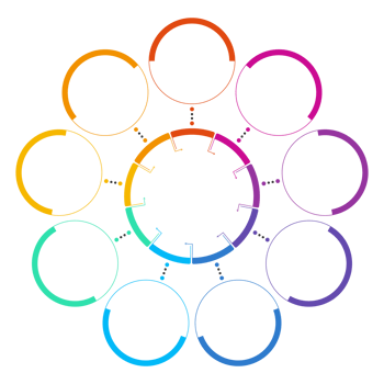 Infographic nine steps, process or options. png
