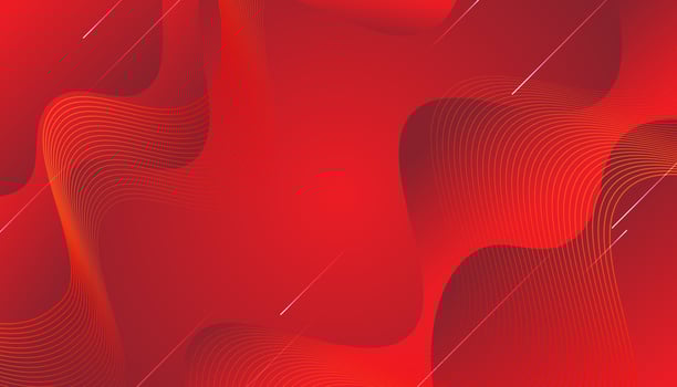 Modern abstract Red Wave Background Design vector
