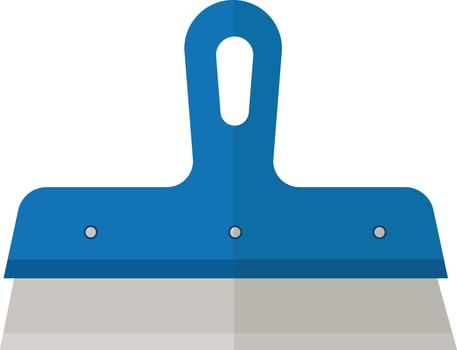 Metal Trowel Tool vector