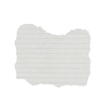 orn Lined Paper on Transparent Background png