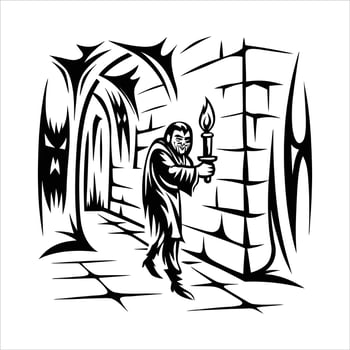 Cloaked in Silence vector