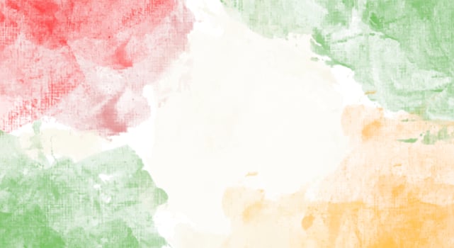 Colorful brush watercolor background vector