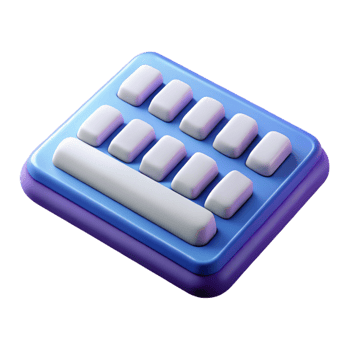 mesmerizing exemplary Keyboard icon, symmetrical and single-weight stroke. with Scalable Design. png