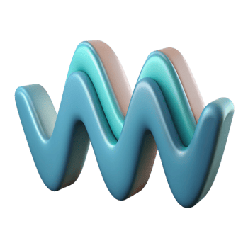 rare surreal Waveform pattern, flat color, clean lines with Scalable Design. high resolution png