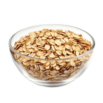 Breakfast Bowl With Oats Transparent Background png