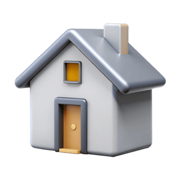 captivating playful artistic Minimal house icon with clean lines and flat gray color. with Scalable Design. crisp png