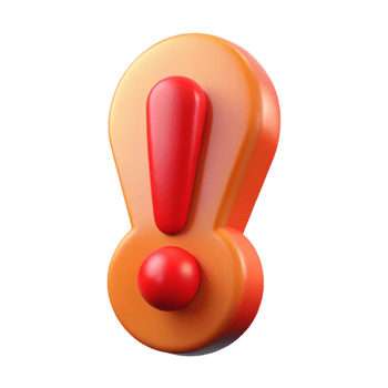 vibrant ethereal renaissance Clean lines, scalable exclamation mark with single-weight stroke with Scalable Design. museum quality png
