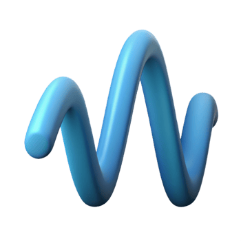 vibrant exceptional Waveform pattern, flat color, clean lines with Scalable Design. png
