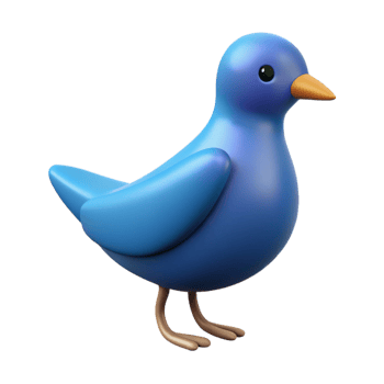 sumptuous celebrated Stylized bird silhouette, clean lines, single-weight stroke, flat color with Scalable Design. png