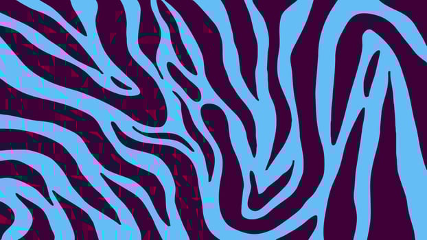 blue sport background design with zebra stripe pattern vector