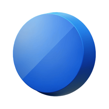 majestic classic Geometric circle with crisp edges and flat blue color. Single-weight stroke with Scalable Design. luxury png