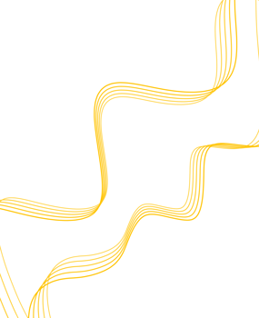 Golden line wave luxury design png