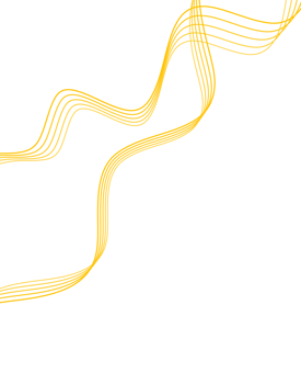 Line wave yellow abstract design png