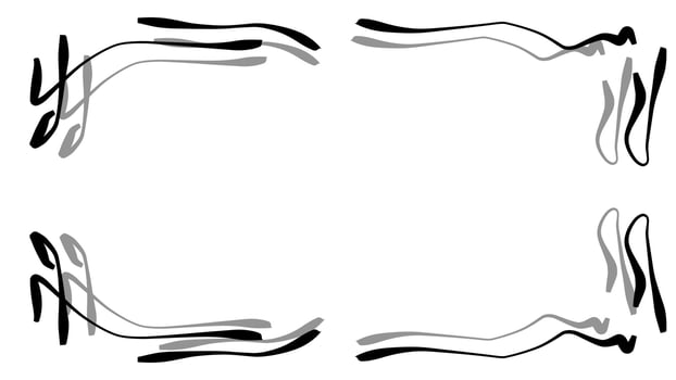 Hand drawing abstract background vector
