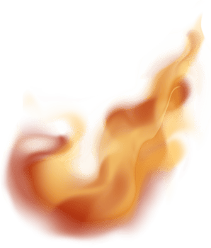 Abstract Smooth Texture with Warm Tones Swirling Elegant Fire Like Effect png