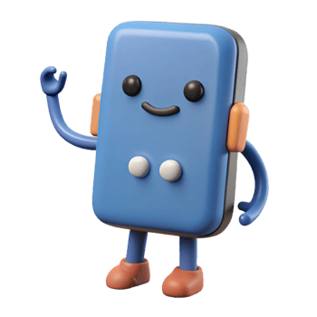 elegant celebrated Phone character with a single button. Single-weight stroke, flat color, minimal design with Scalable Design. png
