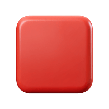 wonderful industrial Clean lines forming a simple square with a single-weight stroke. Flat red with Scalable Design. high resolution png