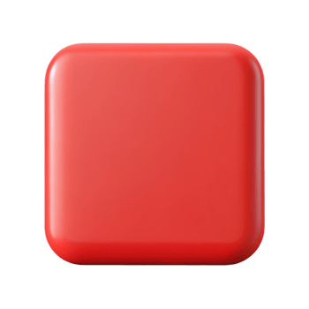 exquisite notable Clean lines forming a simple square with a single-weight stroke. Flat red with Scalable Design. png