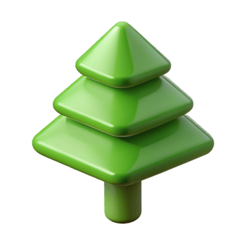 serene exemplary Clean lines, abstract tree icon, scalable design, green with Scalable Design. png