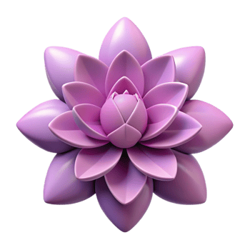 hypnotic dynamic geometric Symmetrical silhouette of a blooming flower. Crisp edges, with Scalable Design. flawless png