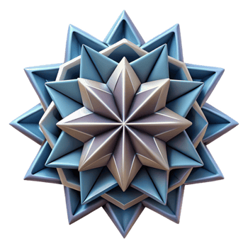 romantic exquisite Symmetrical silhouette of a blooming flower. Crisp edges, with Scalable Design. artisan png