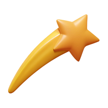 extraordinary urban Silhouette of a shooting star. Clean lines, flat color, minimal design with Scalable Design. precision png