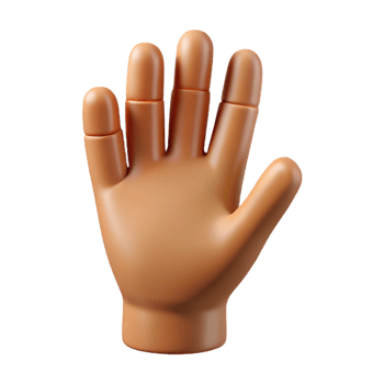 elegant playful victorian Minimal silhouette of a human hand. Single-weight stroke, sharp edges with Scalable Design. detailed png
