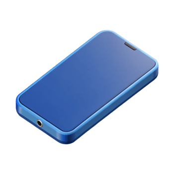 iconic classic Scalable isometric smartphone with minimal details. Flat color, sharp edges with Scalable Design. luxury png