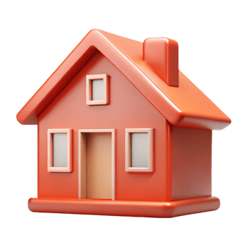majestic energetic art deco Flat color silhouette of a house. Minimal design, clean lines with Scalable Design. expertly shot png
