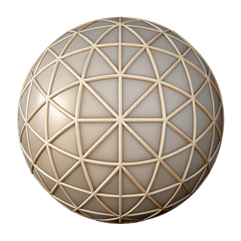 iconic gothic Geometric circle with sharp edges. Flat green. Single-weight stroke with Scalable Design. detailed png