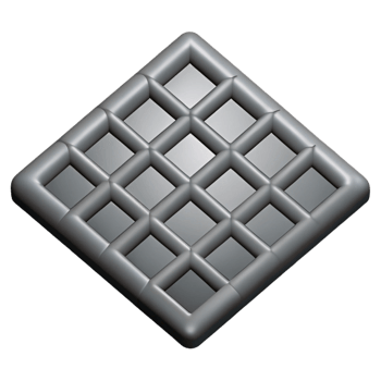splendid passionate coastal A series of concentric squares, minimal design, crisp edges with Scalable Design. museum quality png