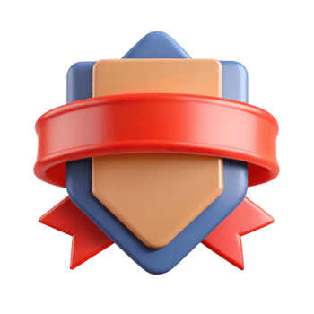 energetic serene Ribbon banner badge with text placeholder. Clean lines, flat color, crisp edges with Scalable Design. professional png