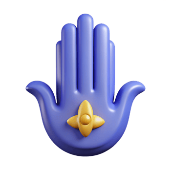 picturesque tranquil nordic Minimal Hamsa hand symbol with sharp edges and a single-weight stroke. with Scalable Design. sharp png