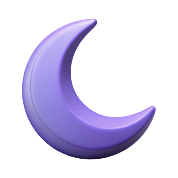 extraordinary remarkable A stylized, flat color moon symbol with clean lines with Scalable Design. png