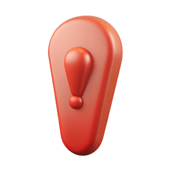 sumptuous surreal Minimal exclamation point symbol with crisp edges and a single-weight stroke. with Scalable Design. gallery standard png