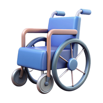 striking whimsical industrial Wheelchair accessible icon. Crisp edges, flat color, single-weight stroke. with Scalable Design. museum quality png