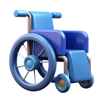 calm alluring Wheelchair accessible icon. Crisp edges, flat color, single-weight stroke. with Scalable Design. detailed png