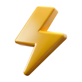 playful gorgeous Geometric lightning bolt symbol. Single-weight stroke, scalable, minimal with Scalable Design. artisan png
