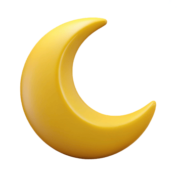 iconic organic Minimal, crisp crescent moon symbol. Single-weight stroke, flat color, with Scalable Design. precision png