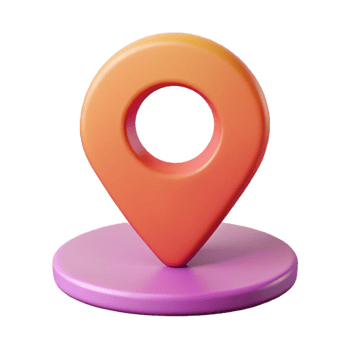 sought-after minimalist Location pin pictogram. Minimal, flat color, crisp edges with Scalable Design. high quality png
