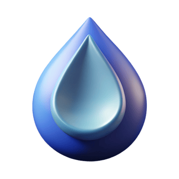 serene inspired Minimalist logo featuring a stylized drop. Crisp edges, single-weight stroke with Scalable Design png