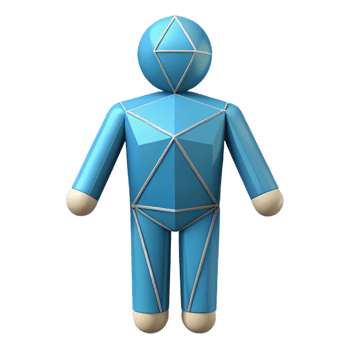 rare elegant Geometric representation of a human figure. Minimal, clean lines with Scalable Design. sharp png