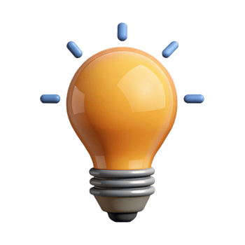 mysterious glorious Minimal line art of a lightbulb. Single-weight stroke, flat color, with Scalable Design. high quality png